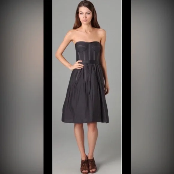 Club Monaco | Dresses | Club Monaco Tess Bustier Fit And Flare Dress Graphite Grey Size 6 | Poshmark Club Monaco | Dresses | Club Monaco Tess Bustier Fit And Flare Dress Graphite Grey Size 6 | Poshmark